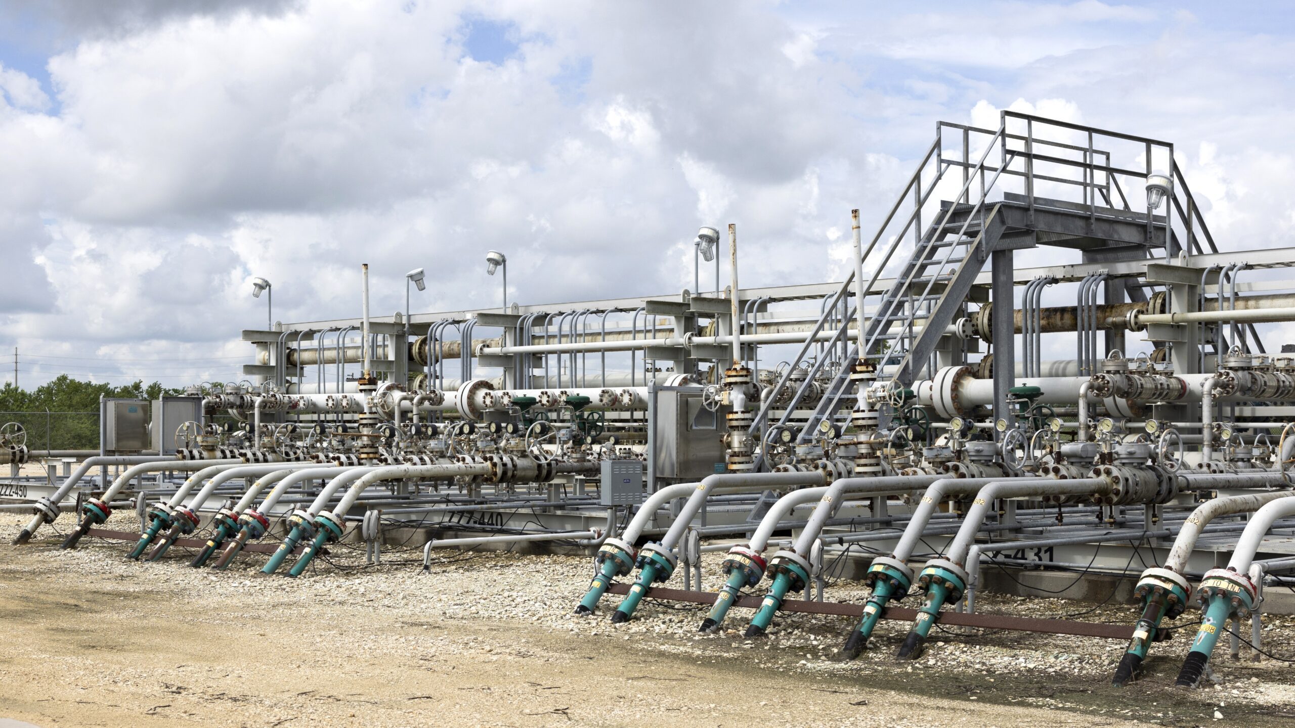 A photo of Denbury's operations.