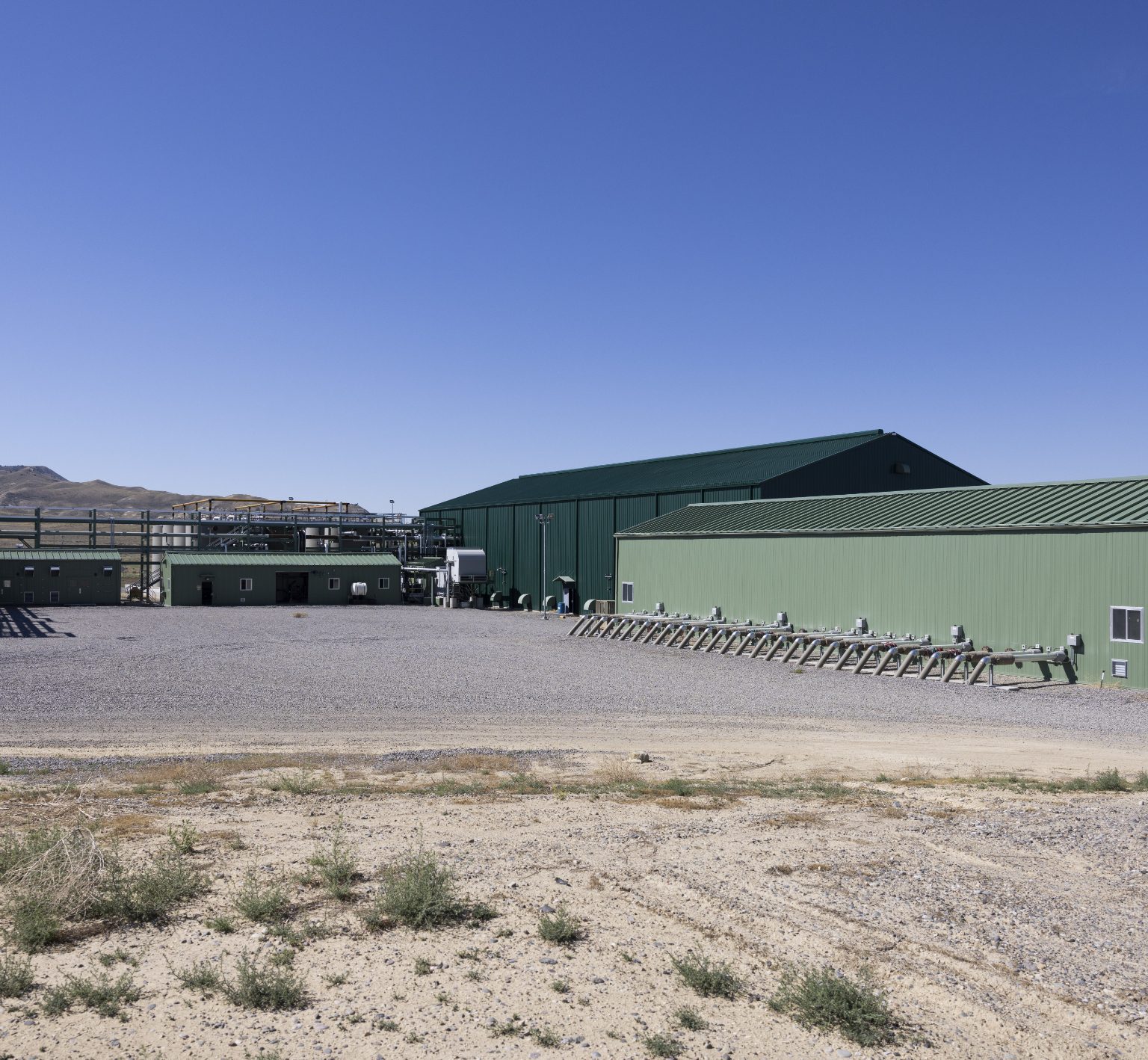 A photo of Denbury's EOR operations.